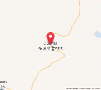 Map of Zangkaxa, Tibet