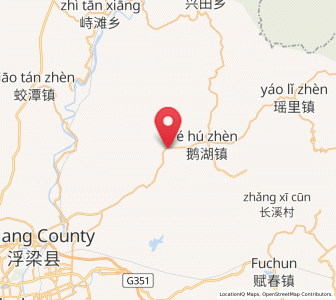 Map of Zangwan, Jiangxi