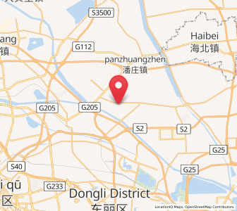 Map of Zaojiacheng, Tianjin