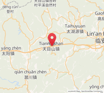 Map of Zaoxi, Zhejiang