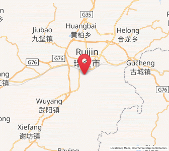 Map of Zeqin, Jiangxi