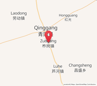 Map of Zhagang, Heilongjiang
