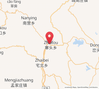 Map of Zhaitou, Hebei