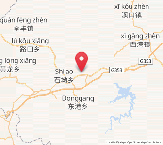 Map of Zhajin, Jiangxi