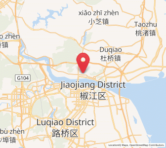 Map of Zhang’an, Zhejiang