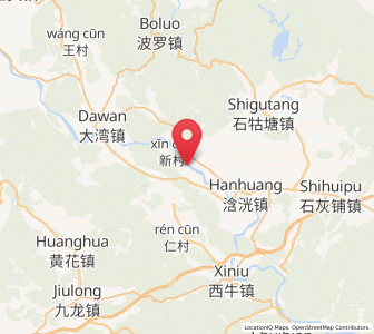 Map of Zhangbei, Guangdong