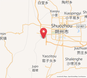 Map of Zhangcaizhuang, Shanxi
