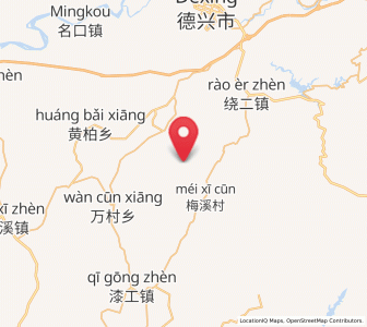 Map of Zhangcun, Jiangxi