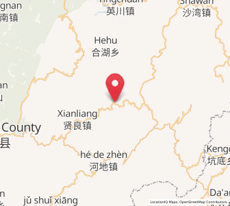 Map of Zhangcun, Zhejiang