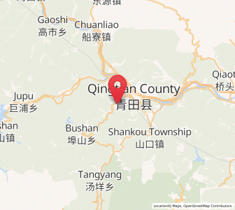 Map of Zhangdan, Zhejiang