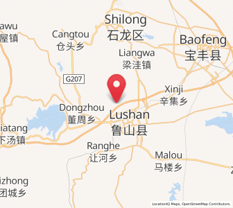 Map of Zhangdian, Henan
