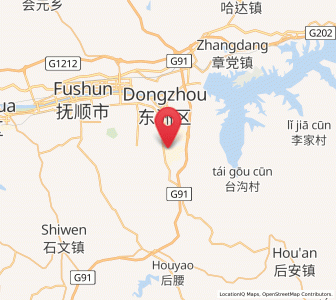 Map of Zhangdian, Liaoning