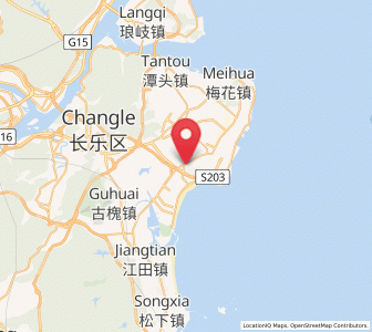 Map of Zhanggang, Fujian