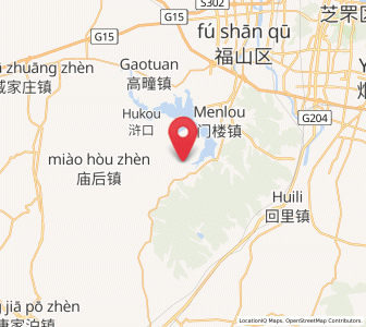 Map of Zhanggezhuang, Shandong