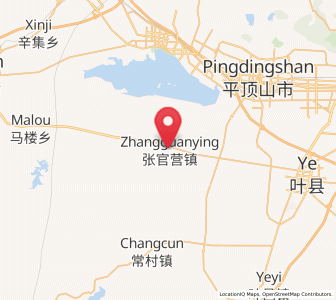 Map of Zhangguanying, Henan