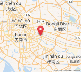 Map of Zhangguizhuang, Tianjin