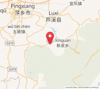 Map of Zhangjiafang, Jiangxi