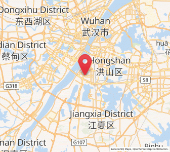 Map of Zhangjiawan, Hubei