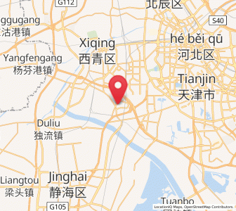 Map of Zhangjiawo, Tianjin