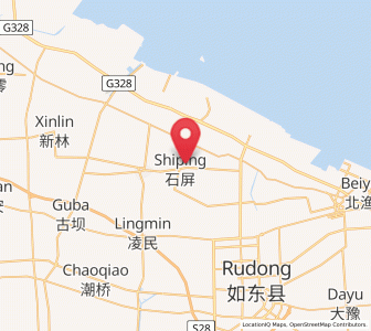 Map of Zhangjiayuan, Jiangsu