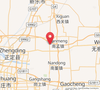 Map of Zhangjiazhuang, Hebei