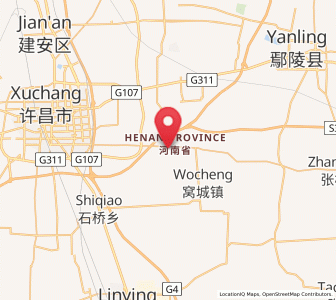 Map of Zhangpan, Henan
