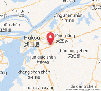Map of Zhangqing, Jiangxi