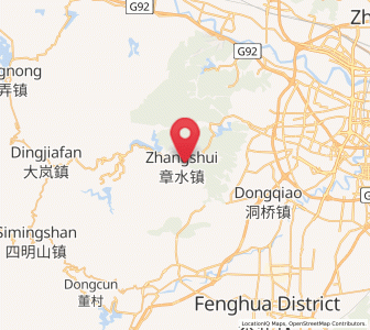 Map of Zhangshui, Zhejiang