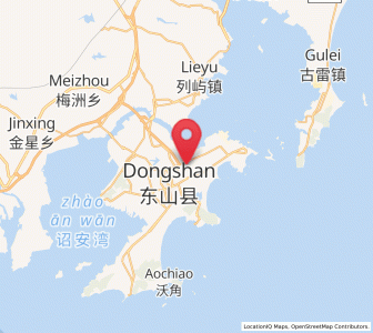 Map of Zhangtang, Fujian