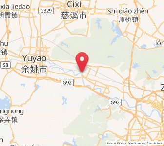 Map of Zhangting, Zhejiang