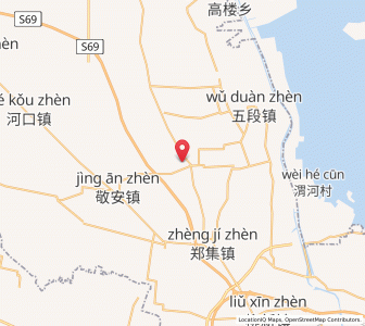 Map of Zhangzhuang, Jiangsu
