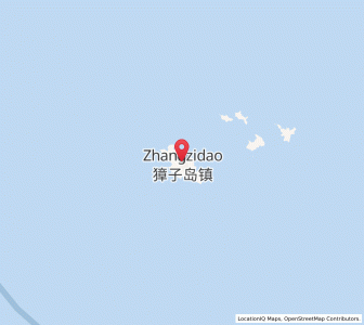 Map of Zhangzi, Liaoning