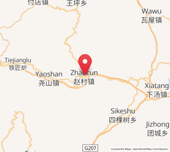 Map of Zhaocun, Henan