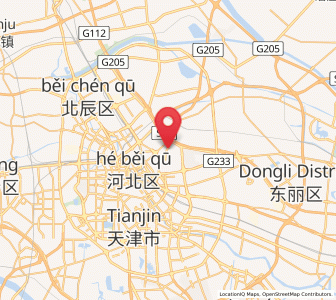 Map of Zhaoguli, Tianjin