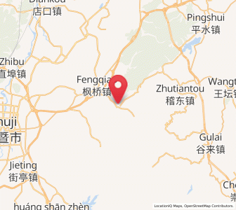 Map of Zhaojia, Zhejiang