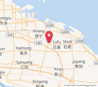 Map of Zhaomin, Jiangsu