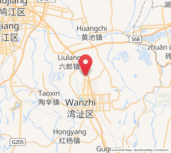 Map of Zhaoqiao, Anhui