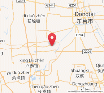 Map of Zhaowanzhuang, Jiangsu