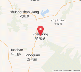 Map of Zhendong, Heilongjiang