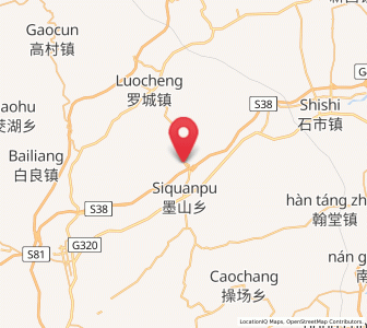 Map of Zhendu, Jiangxi
