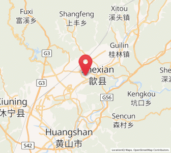 Map of Zhengcun, Anhui