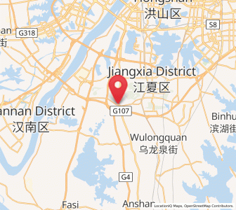 Map of Zhengdian, Hubei