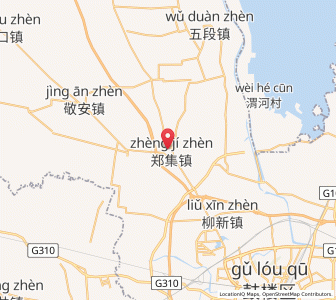 Map of Zhengji, Jiangsu