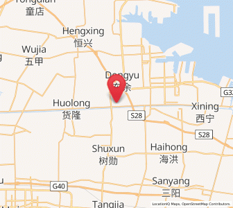 Map of Zhengyu, Jiangsu