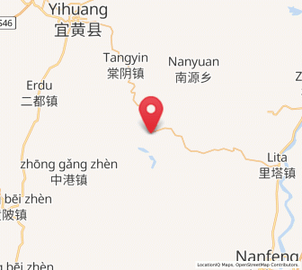 Map of Zhenkou, Jiangxi
