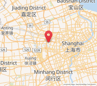 Map of Zhenxin, Shanghai
