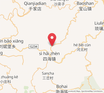 Map of Zhenzhuquan, Beijing