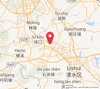 Map of Zhetang, Jiangsu