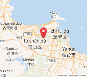 Map of Zhichu, Shandong