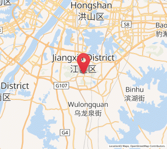 Map of Zhifang, Hubei